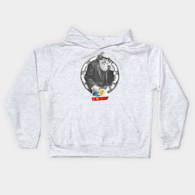 DJ Rick was determined to create beats no one had heard before. Kids Hoodie by RichMcCoy